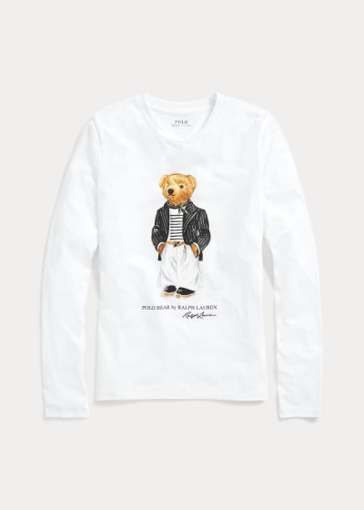 Polo Ralph Lauren Polo Bear Crewneck Skjorter Dame Danmark (MYVKT9538)